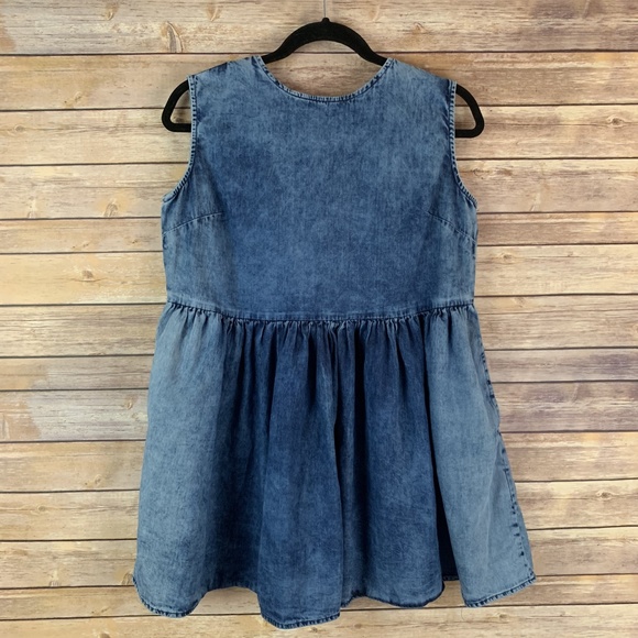 ASOS Dresses & Skirts - Asos Petite Women’s US 0 UK 4 Chambray Oversized D ASOS Dresses & Skirts - Asos Petite Women’s US 0 UK 4 Chambray Oversized D